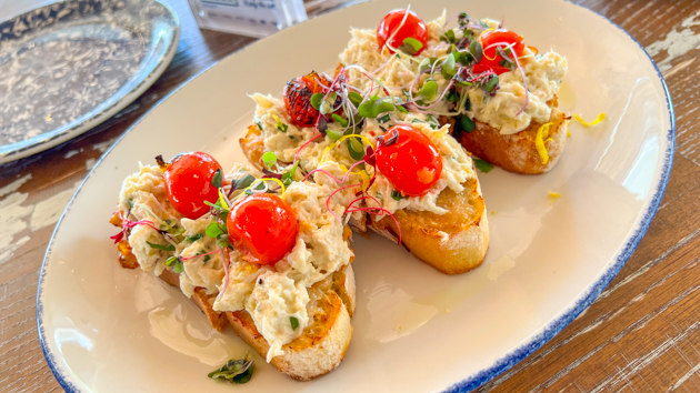 Crab & Shrimp Bruschetta