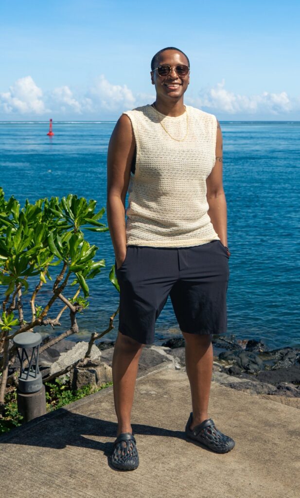 Sasha in Tahiti