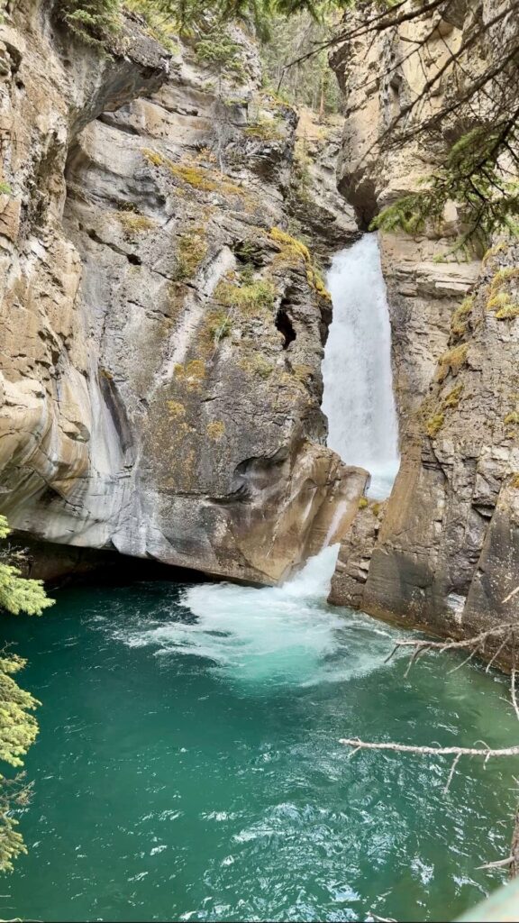 Johnson Canyon Waterfall
