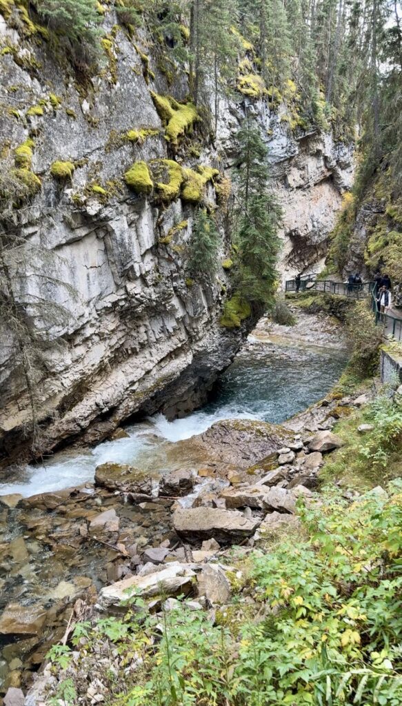 Johnson Canyon Waterfall