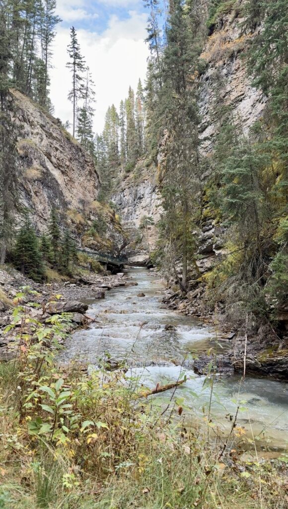 Johnson Canyon Waterfall